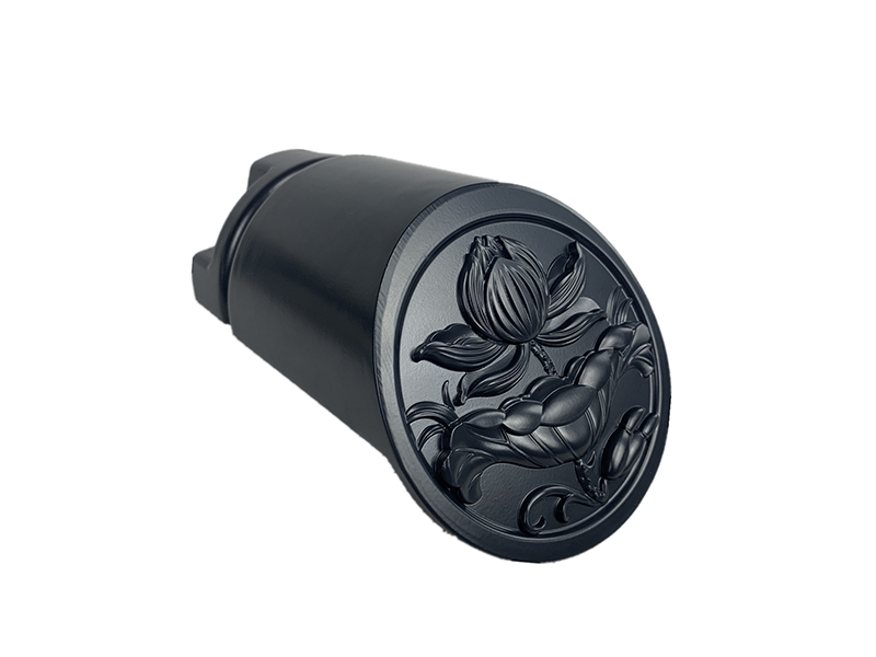 铝镁锰瓦荷花瓦当图形