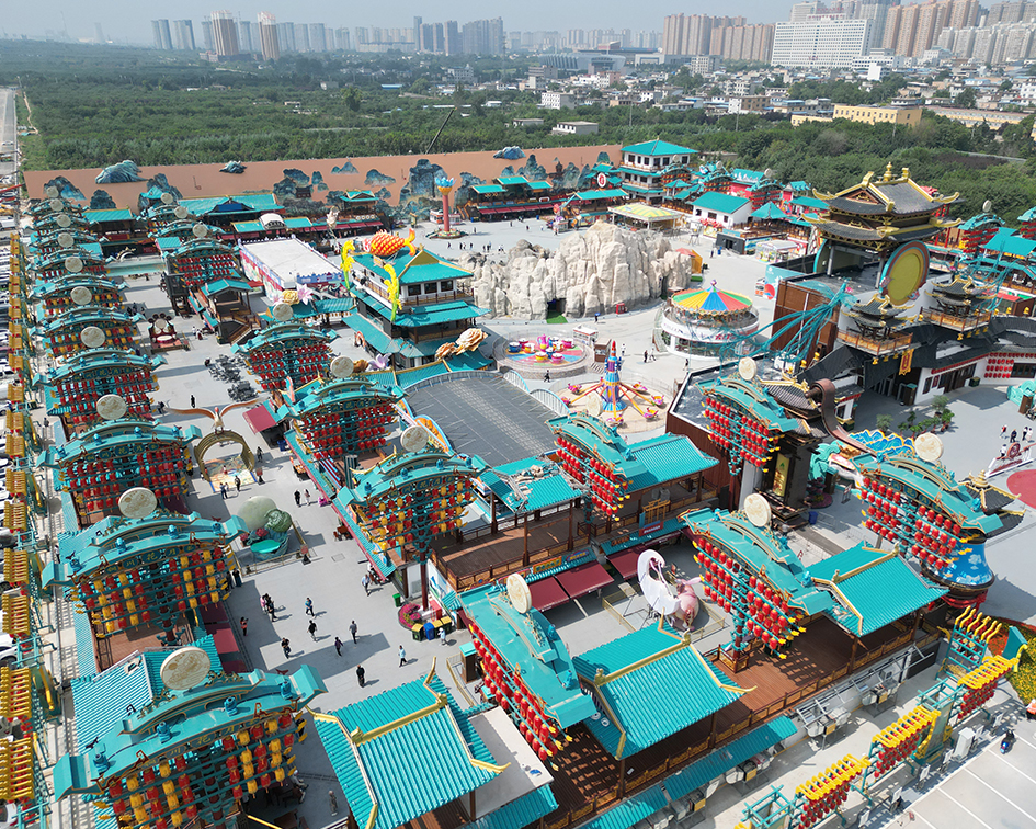 铜川花月荟屋面改造分体铝瓦工程