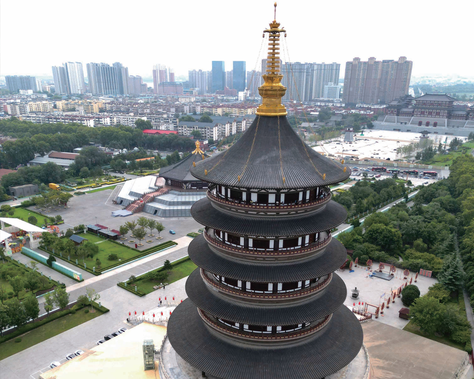 河南洛阳黄河流域非物质文化遗产保护展示中心铝镁锰仿古瓦屋面工程